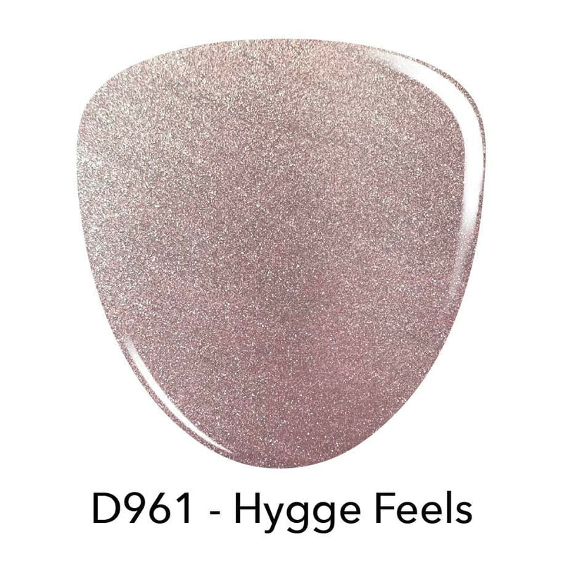 D961 Hygge Feels Glitter Dip Powder