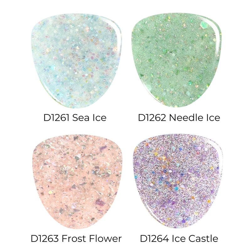 Icy Blossoms Dip Powder Theme Kit