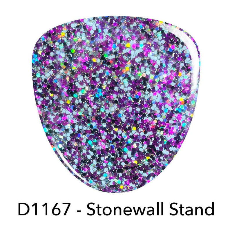 Dip Powder D1167 Stonewall Stand Glitter Dip Powder