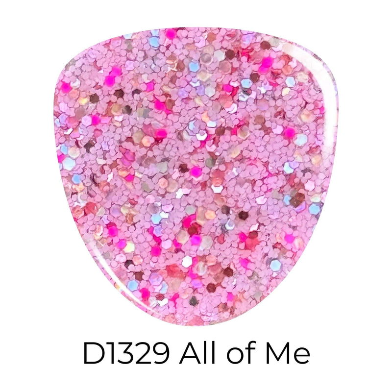 Dip Powder D1329 All of Me Glitter Dip Powder