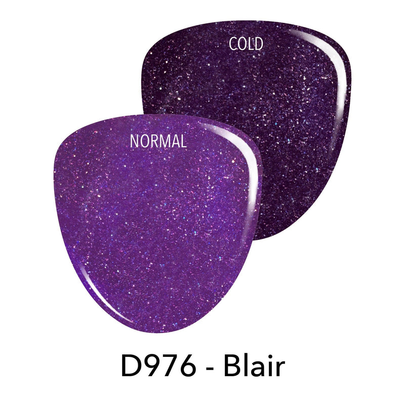 Dip Powder D976 Blair Purple Shimmer Dip Powder