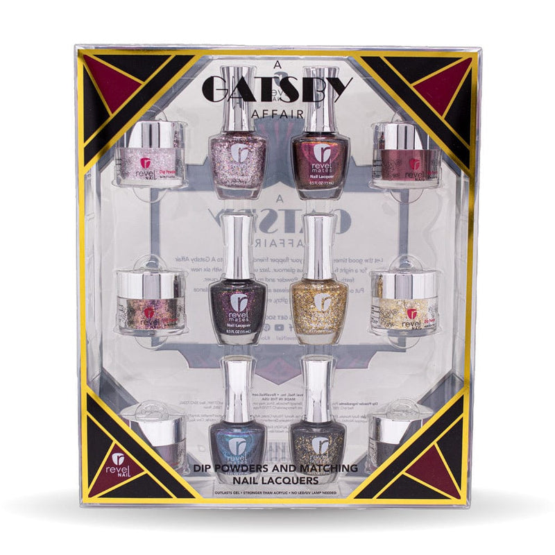 Revel Nail Dip Powder A Gatsby Affair Limited Edition Revel Mates Collection