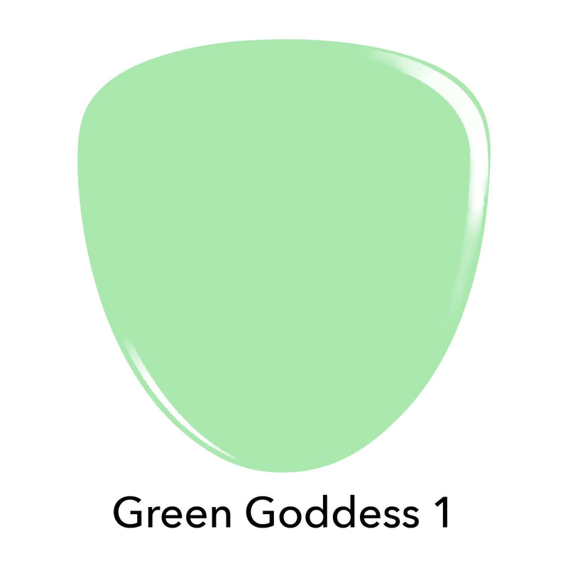 Revel Nail Dip Powder Green Goddess | Tonal Set