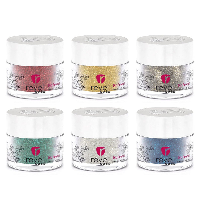 City Lights | Holiday Flakes Dip Powder Set