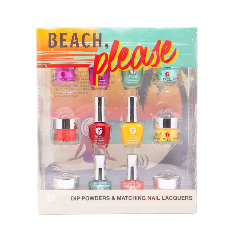 Revel Nail Dip Powder Revel Mates Beach, Please Limited Edition Revel Mates Collection