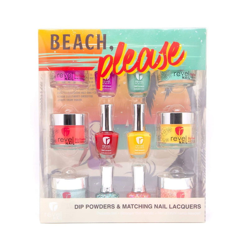 Revel Nail Dip Powder Revel Mates Beach, Please Limited Edition Revel Mates Collection